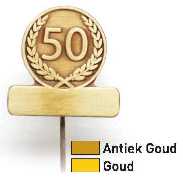 50 Jaar Jubileumspedje Artnr. 54